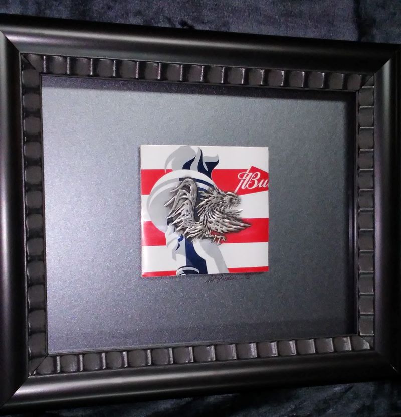 America Gamecock embossing