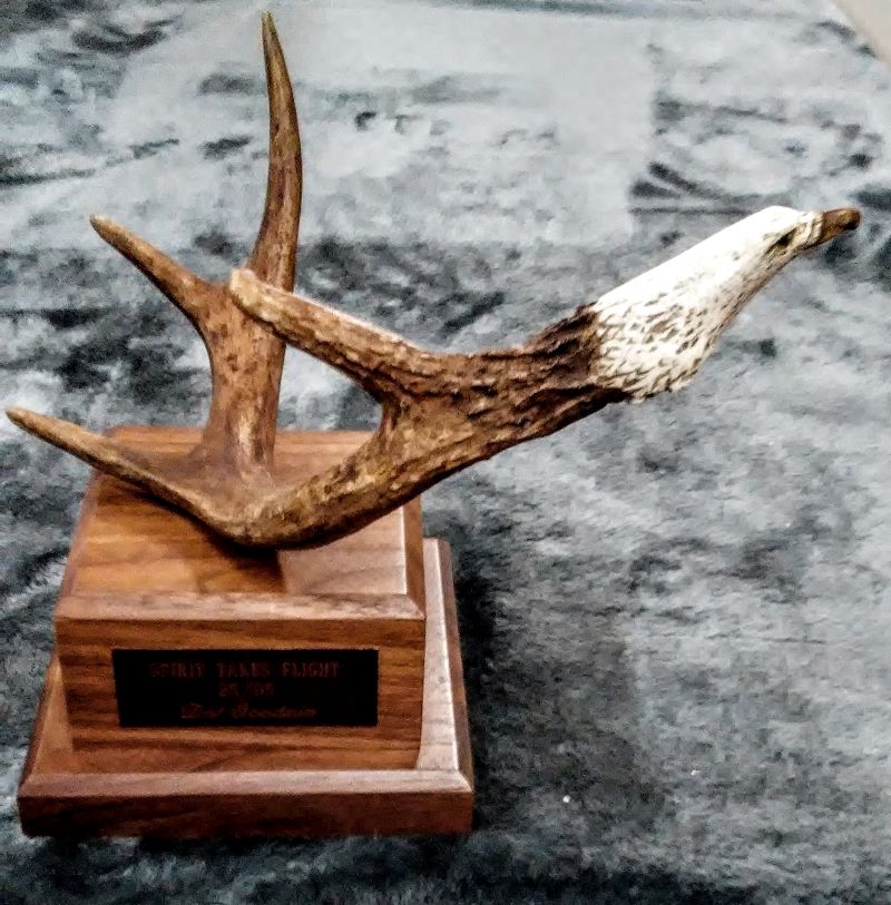 Eagle antlers cast