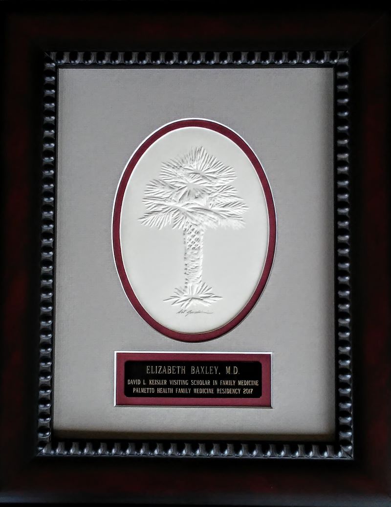 Embossed artwork