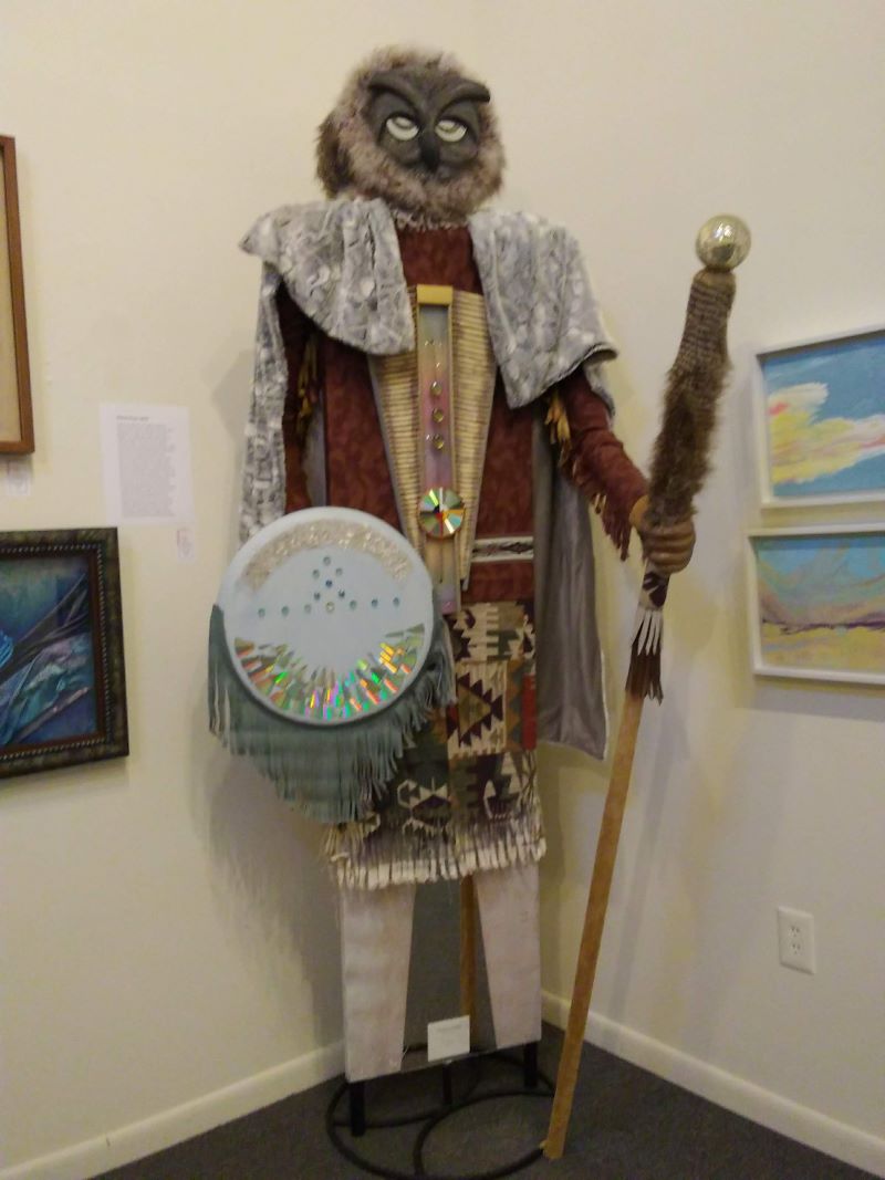 Wisdom Keeper, a piece by Dot Goodwin